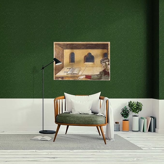 Dark Green Peel and Stick Wallpaper Removable Silk Texture Contact Paper | 23.6" X 196.8" Self Adhesive Vintage Embossed Stick on Wallpaper Home Decorativon for Wall Shelf Liner Paper