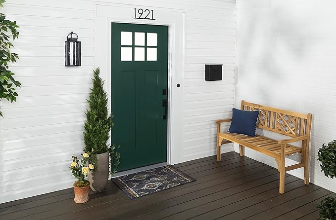 Rust-Oleum 376514 Advanced Dry Door & Trim Paint, Quart, Satin Vermont Green