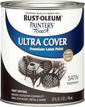 Rust-Oleum 242018 Painter's Touch Latex Paint, Quart, Satin Espresso, 1 Quarts, (Pack of 1)