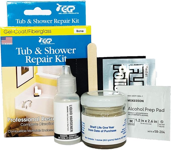 Tub and Shower Repair Kit - Bone