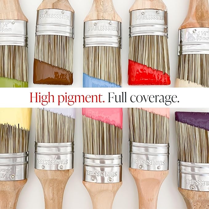Country Chic All-in-One Chalk Paint for Furniture, Cabinets, Home Decor, Eco-Friendly, Matte Finish, Built-In Primer & Top Coat for Wood, Metal - Parisian Chic (Soft Taupe) sample (4oz)