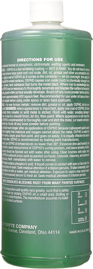 Ospho 605 Metal Treatment, 32 Fl Oz (Pack of 1)