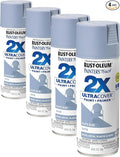 Rust-Oleum 249066 Painter's Touch 2X Ultra Cover Spray Paint, 12 oz, Satin Slate Blue (Pack of 4)