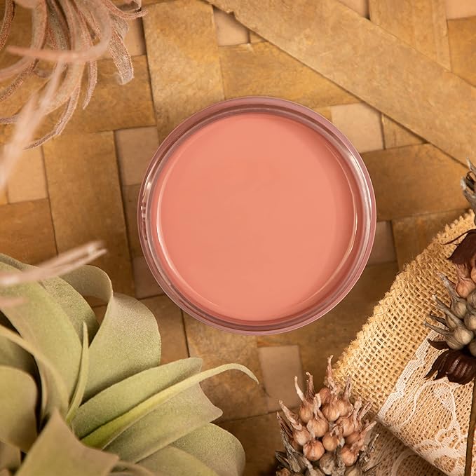 Dixie Belle Silk All-in-One Mineral Paint - Desert Rose (16oz) - Deep Mauve Water Based Built-In Primer + Topcoat for Wood + Metal - Durable Furniture Paint - Low Reflective Finish