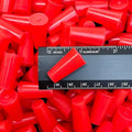 High Temp Masking Supply .375" x .562" (3/8 x 9/16) Silicone Rubber Plugs - Tapered Stoppers for Powder Coating, Painting, Automotive, Crafts, DIY - Non-Toxic, Flexible, Reusable STP107 (100 Pack)
