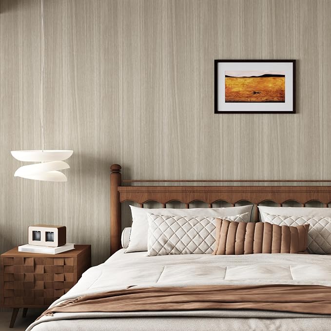 WESTICK Oak Grey Wood Contact Paper Peel and Stick Waterproof Wood Vinyl Wrap Wallpaper Self Adhesive Removable Wooden Grain Countertop Contact Paper for Kitchen Tables Office Desk Cabinets 24"x118"