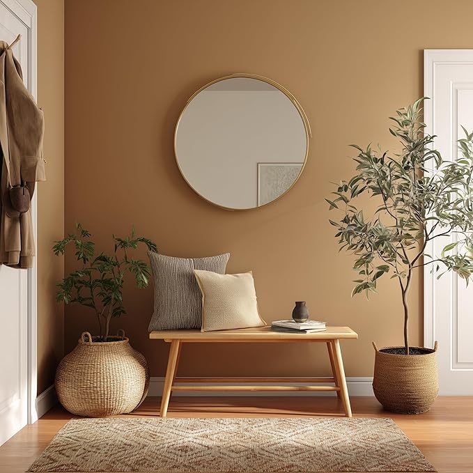 EVOLVE Paint & Primer: Environment-friendly, Low Sheen with One-coat Coverage for Interior & Exterior surfaces (Autumn Brown, 1-Gallon)