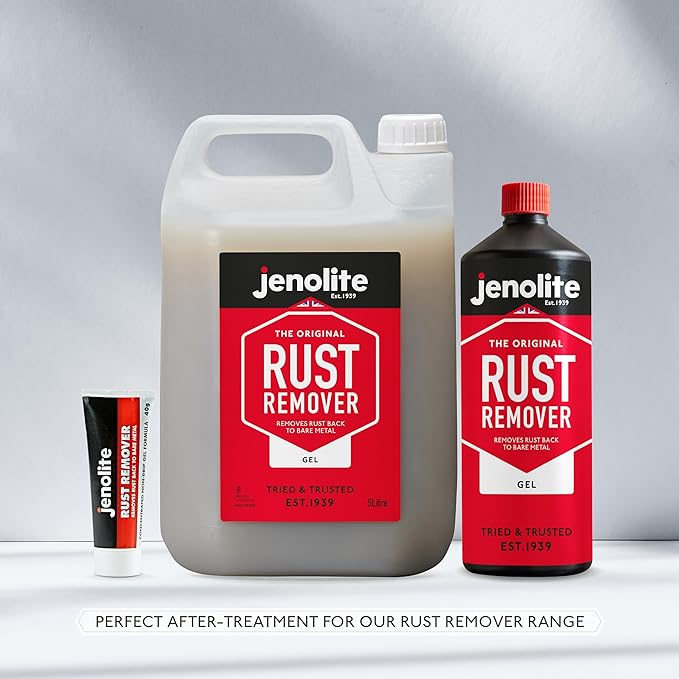 JENOLITE Rust Shield Aerosol - Anti Rust Spray, Protection Against Rust & Corrosion for Automotive and Metal - 400ml (13.5 fl oz)