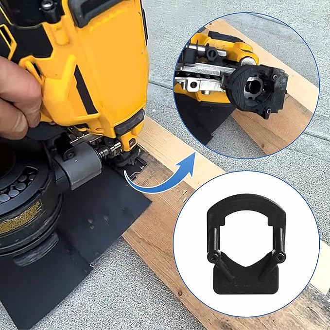2025 Upgrade DCN45RN Vinyl Siding Adaptor Tip for Dewalt Roofing Nailer Cordless 20v DCN45RND1, DCN45RNB 2 Pack