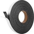 Kikerike Self Adhesive Foam Tape Weatherstrip 1In x 1/16In x 66Ft High Density Foam Insulation Strips Seal Weather Stripping with Strong Adhesive for Door and Window Sound Isolation Soundproofing