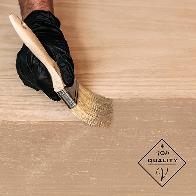 Varathane Premium Fast Dry Wood Stain | 1 Hour Dry Time | 1 Coat Color | Interior Wood Stain | Furniture, Cabinets, Doors, Trim | Half Pint | Sunbleached