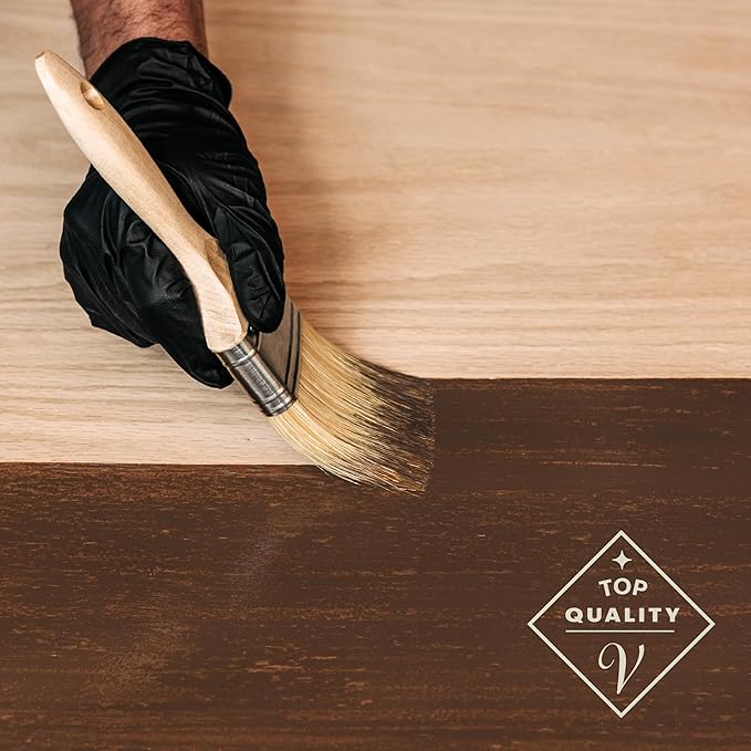Varathane Premium Fast Dry Wood Stain | 1 Hour Dry Time | 1 Coat Color | Interior Wood Stain | Furniture, Cabinets, Doors, Trim | Quart | Dark Walnut