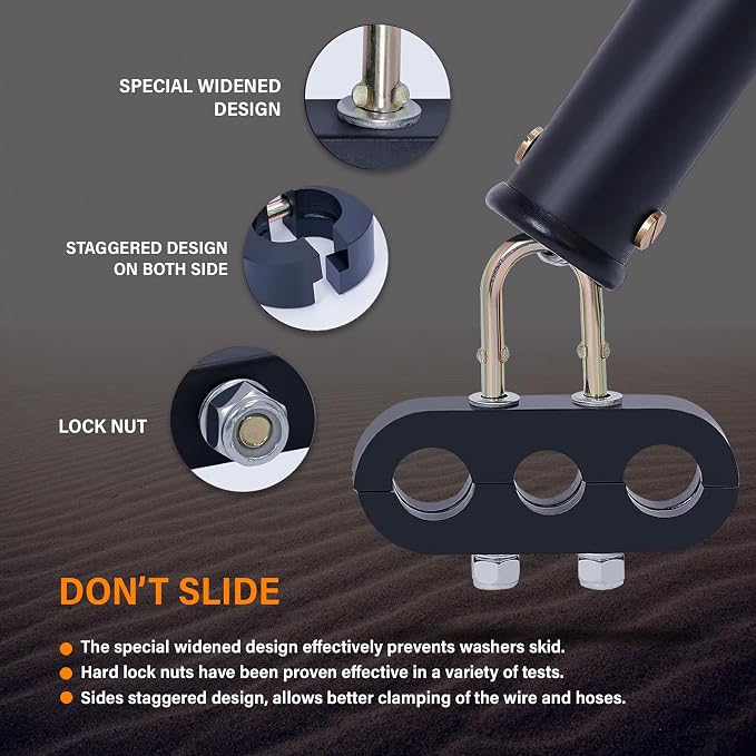 Torque 5 PCS 20" Double Tracker Tender Kit for 3-in-1 ABS Air Line