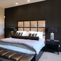Zeeko Black Crocodile Peel and Stick Wallpaper 17.3" X 984" | Textured Embossed Contact Paper Removable WaterProof Self Adheisve Wall Paper for Cabinet Bedroom Bathroom