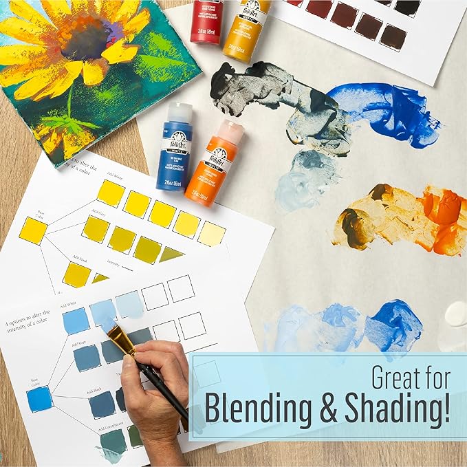 FolkArt Acrylic Paint in Assorted Colors (2 oz), , Vintage Tea Rose