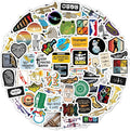 BulbaCraft Trumpet Stickers for Water Bottle and Laptop - Musical Party Supplies & Decorations, Waterproof Vinyl Instrument Decals, Trumpet and Jazz Stickers Laptop Decals, Gifts for Women & Men