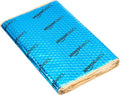 Amazon Basics Car Sound Deadening Mat, 18" x 32", 9-Piece, Noise and Heat Insulation, Vibration Dampening, 0.08-inch Thick