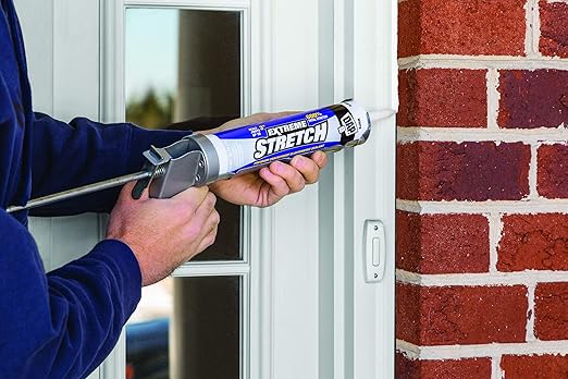 DAP 7079818712 Extreme Stretch Elastomeric Sealant, Iron Stone, 10 Ounces (Pack of 2)