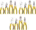 Stanley 84-058 4 Piece Bi-Metal Pliers Set (3 Pack)