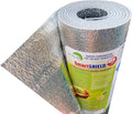 INSULATION MARKETPLACE SmartSHIELD -3mm 24inx50Ft ReflectiveINSULATION roll, Foam Core Radiant Barrier, ThermalINSULATION Shield - Engineered Foil
