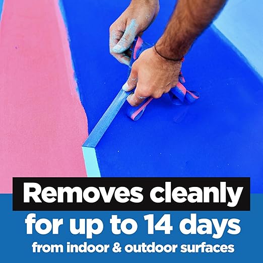 ScotchBlue Original Multi-Surface Painters Tape, 2 Inch Wide (1.88 in. x 60 Yds), 6 Rolls Blue Paint Tape Protects Surfaces & Removes Easily, Masking Tape for Indoor and Outdoor Use (2090-48TP6)