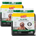 Glad for Pets Black Charcoal Puppy Pads | Puppy Potty Training Pads That Absorb & NEUTRALIZE Urine Instantly | New & Improved Quality, 100 Count(2-Pack)