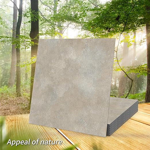 Art3d Peel and Stick Floor Tile, 30-Pack 12 x 12in. Covers 30 Sq.ft, Waterproof Vinyl Flooring Tiles Self Adhesive for Kitchen, Bathroom & Bedroom - Slate