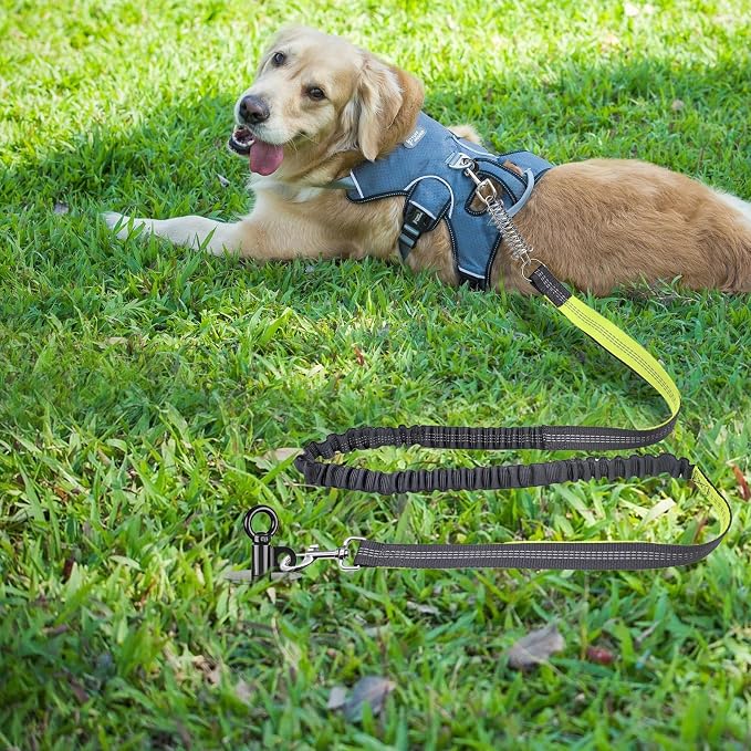 15 Inch Dog Tie Out Stake, Heavy Duty Dog Anchor for Dogs up to 220lbs, No Tangle, Easy to Install and Remove, Ideal for Yard, Camping, and Beach, 1 Pack (Black)