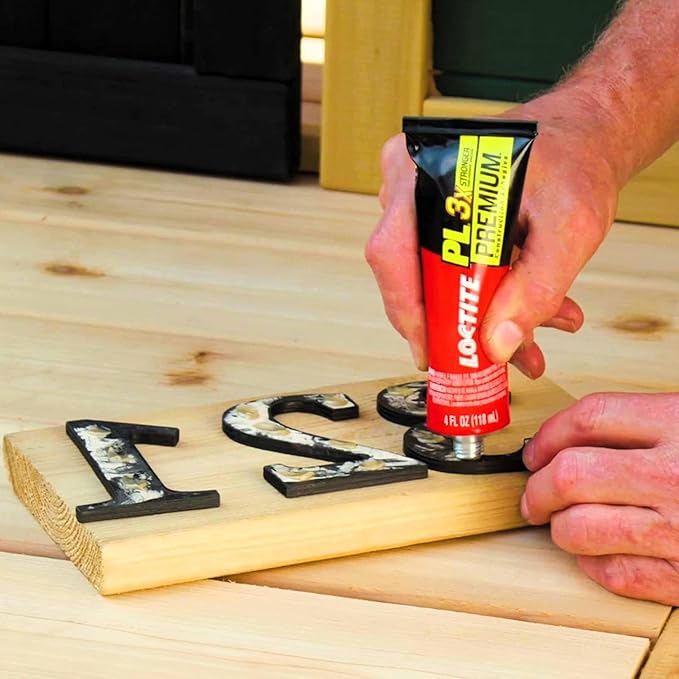Loctite PL Premium Polyurethane Construction Adhesive, 4 fl oz Squeeze Tube, 1 Pack