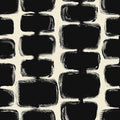 Safiyya Peel and Stick Wallpaper Black and Cream White Contact Paper Mid Century Modern Abstract Geometric Wall Paper Self Adhesive Removable Wallpaper for Bathroom and Bedroom Vinyl 17.3"x78.7"