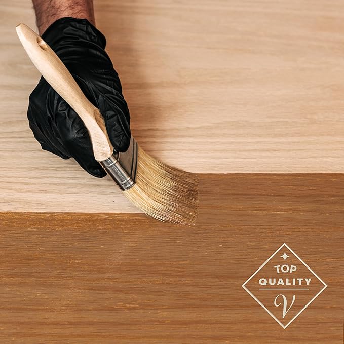 Varathane Premium Fast Dry Wood Stain | 1 Hour Dry Time | 1 Coat Color | Interior Wood Stain | Furniture, Cabinets, Doors, Trim | Quart | Spring Oak
