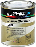 RUST BULLET DuraGrade Color - White - 1 Quart - Advanced Technology Corrossion Control, Rust Inhibitor & Protective Coating, Exceptional Adhesion, UV Resistant