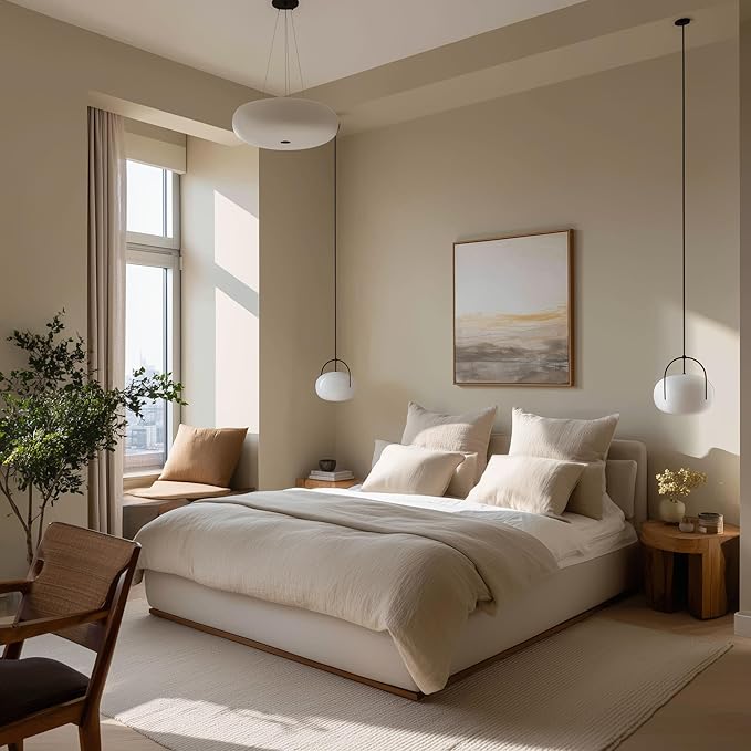 EVOLVE Paint & Primer: Environment-friendly, Low Sheen with One-coat Coverage for Interior & Exterior surfaces (Beach Beige, 1-Gallon)