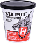 Hercules 14 oz. Superior Grade, 14 Ounce, Tan Oatey 25101 Sta Put 14-Ounce Plumbers Putty, Color