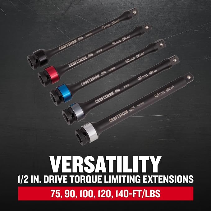CRAFTSMAN Torque Extension, Automotive, 5-Piece Set (CMMT98356)