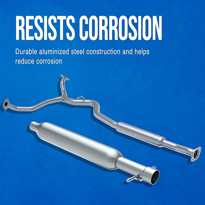 Walker 47862 Direct Fit Exhaust Resonator and Pipe Assembly for Honda CR-V