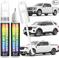 [2-PACK] Oxford White(Z1) for Ford Car Touch Up Paint,Pro-Grade Quick Drying-Mirror Polish Effect,Quick & Easy Premium Car Scratch Remover,Easy to Use