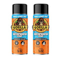 Gorilla Waterproofing Spray, Rubberized Sealant, Black, 16 Ounce (Pack of 2) - Seals Out Water, Air, and Moisture