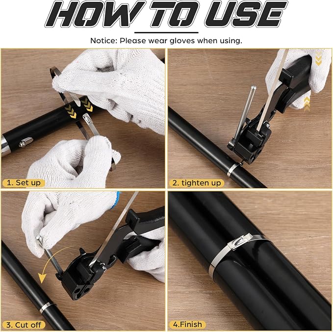 305 Pack Stainless Steel Cable Tie Gun Kit, 300 Pcs 11.8 Inch Metal Zip Ties, with Adjustable Fastening and Cutting Tools for Fence, Chain Link Fence, Pipe, Industrial Use