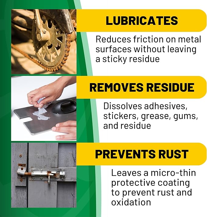 CRC 3-36 Multipurpose Lubricant & Corrosion Inhibitor 03005 – 11 Wt Oz., Corrosion Protectant Spray w/ Petroleum Base for Metal Equipment