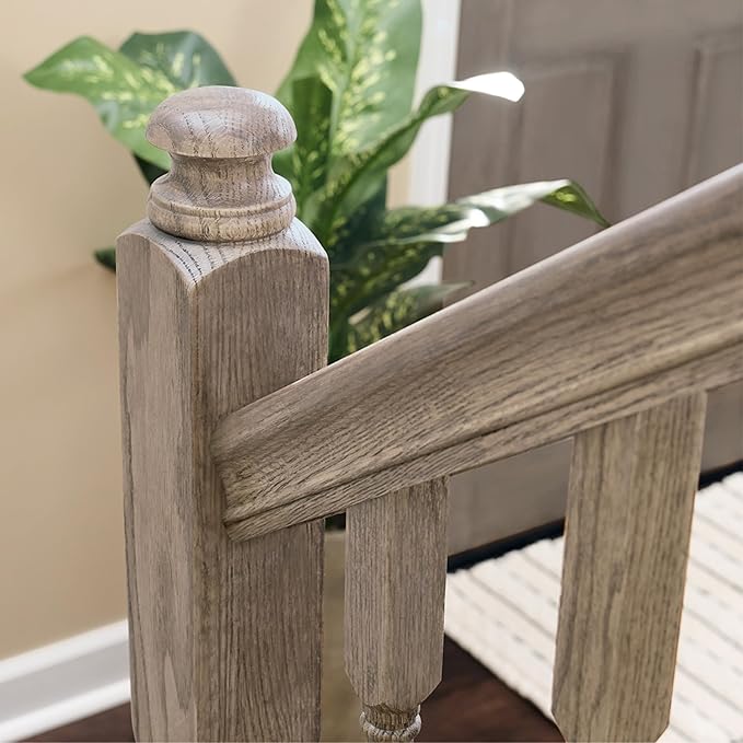 Varathane Total Control Gel Stain | Low Odor Water-Based Formula | Thick Gel Formula for Vertical Surfaces | Ideal for Wood, Metal & Fiberglass | Quart | Smoke Gray