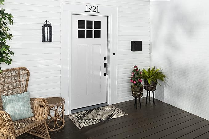Rust-Oleum 369384 Advanced Dry Door & Trim Paint, Quart, Satin White