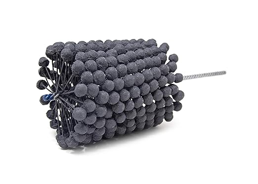 Brush Research GBD41424 FLEX-HONE®, 4-1/4" (108mm) Diameter, 240 Grit, Silicon Carbide, For Mild Steel, Stainless Steel Cast Iron and Softer Ferrous Materials