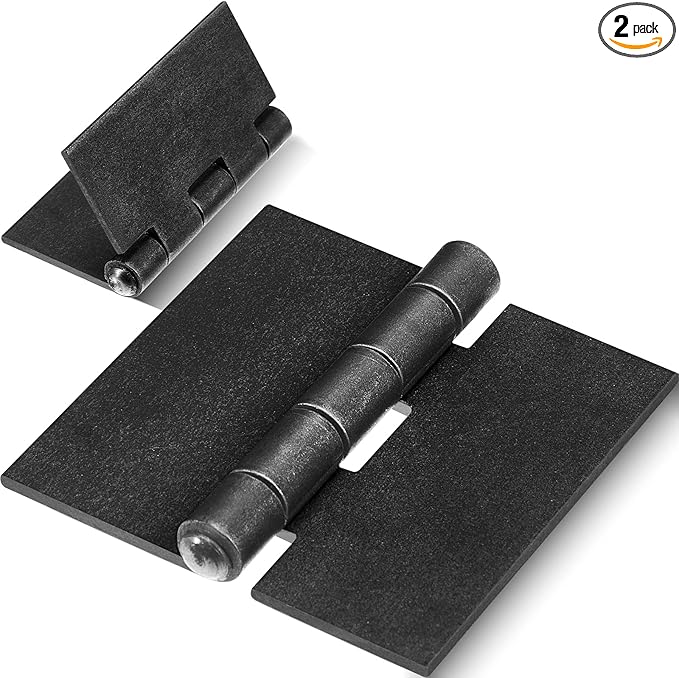2 Pieces 3 Heavy Duty Weldable Hinges 12 Ga Welding Long Lasting Steel Butt Hinge Corrosion and Rust Resistant Metal Weld on Hinges for Trailer Door Gates