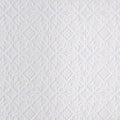 Brewster Home Fashions Maxwell White Paintable Textured Vinyl Wallpaper, Unpasted, Washable, Strippable, 21 in x 33 ft