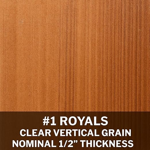 24" #1 Royals Western Red Cedar Shingles – CERTI‑Grade, Clear Vertical Grain, Kiln Dried – Premium Cedar Siding & Roofing Shingles for Exterior Applications