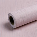 Pink Grasscloth Peel and Stick Wallpaper Vintage Texture Removable Waterproof Wallpaper for Room Walls, Cabinets, Furniture, Drawers, Desk A Set of 15.7"x480"