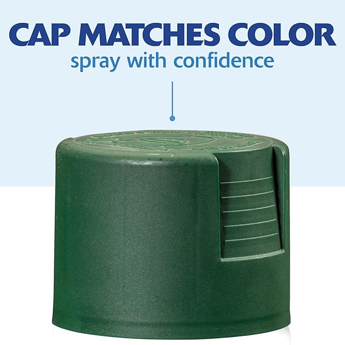 Rust-Oleum 249853-6PK Painter's Touch 2X Ultra Cover Spray Paint, 12 oz, Semi-Gloss Hunter Green, 6 Pack
