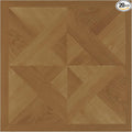 Nexus Self Adhesive 12-Inch Vinyl Floor Tiles, 20 Tiles - 12" x 12", Light Oak Diamond Parquet Pattern - Peel & Stick, DIY Flooring for Kitchen, Dining Room, Bedrooms & Bathrooms by Achim Home Decor