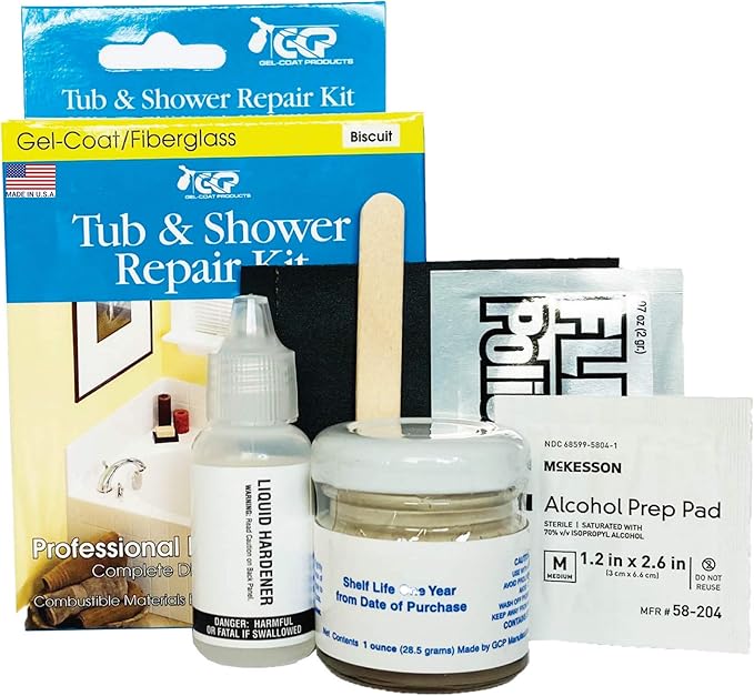 Tub and Shower Repair Kit - Biscuit